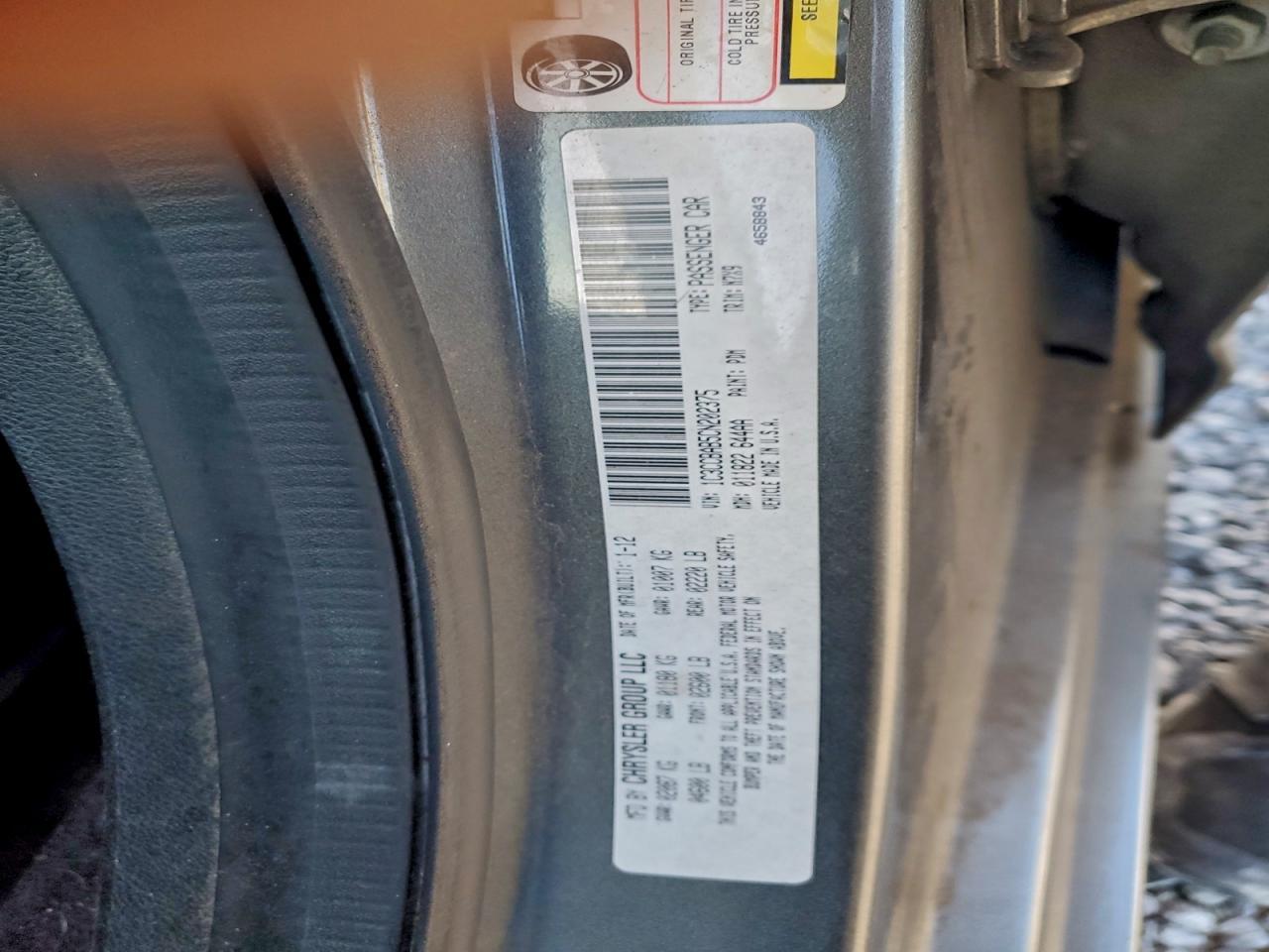 2012 Chrysler 200 lx