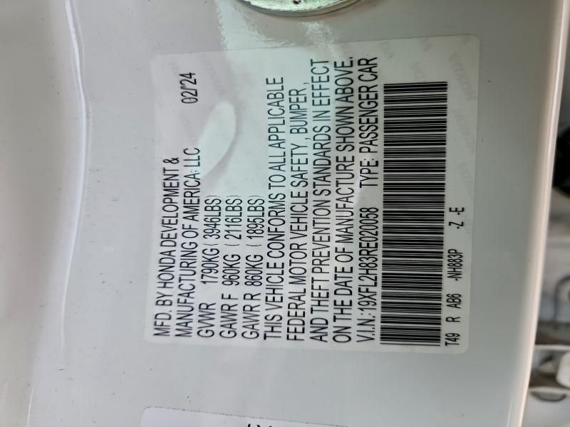 2024 Honda Civic Sport