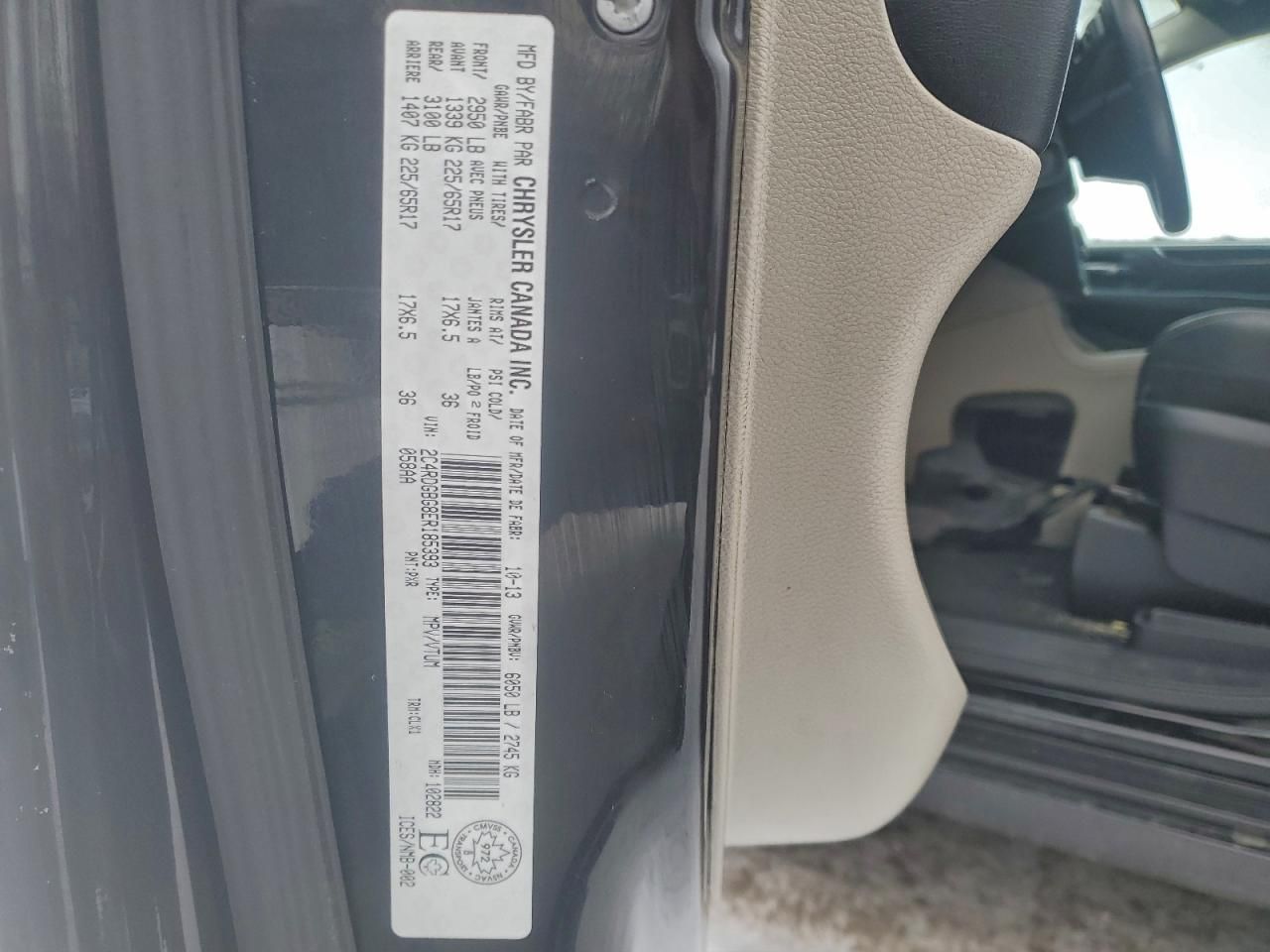 2014 Dodge Grand Caravan se