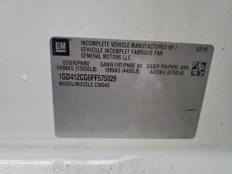 2015 GMC Sierra C3500 SLE