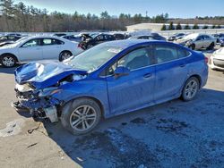 2017 Chevrolet Cruze lt en venta en Windham, ME