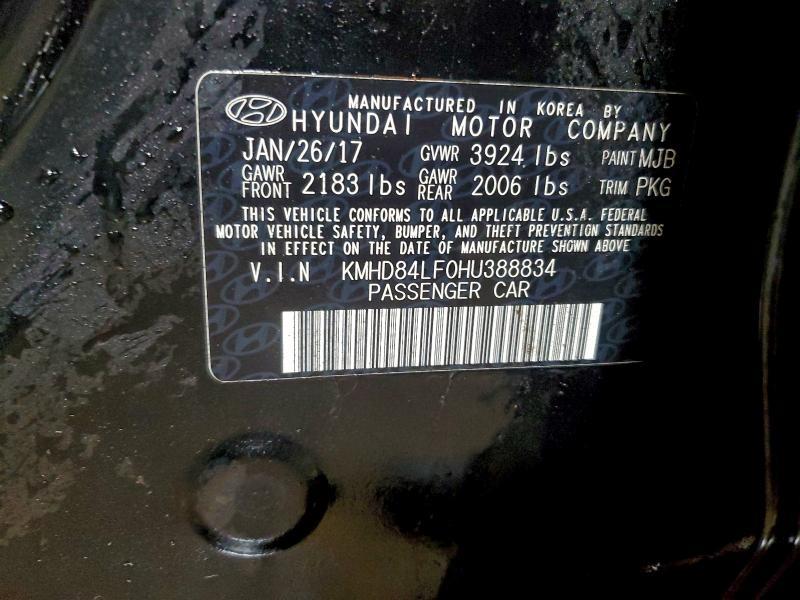 2017 Hyundai Elantra se