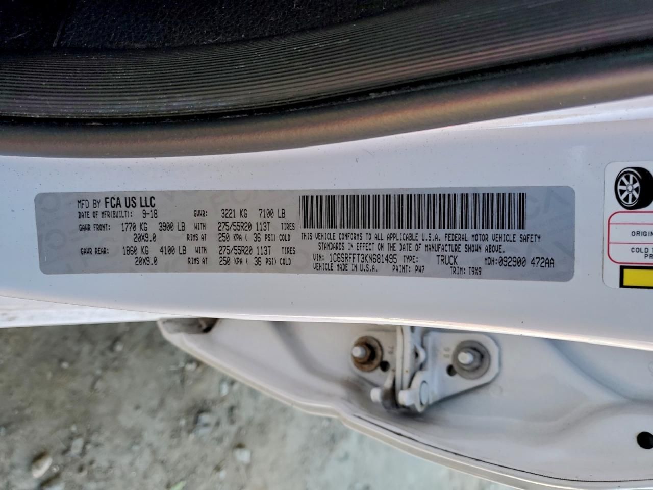 2019 Dodge Ram 1500 big Horn/lone Star